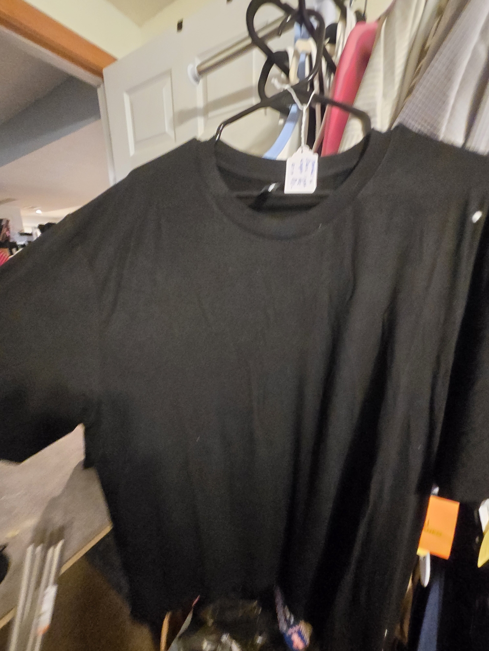 ComfortClassic Black Crewneck T-Shirt